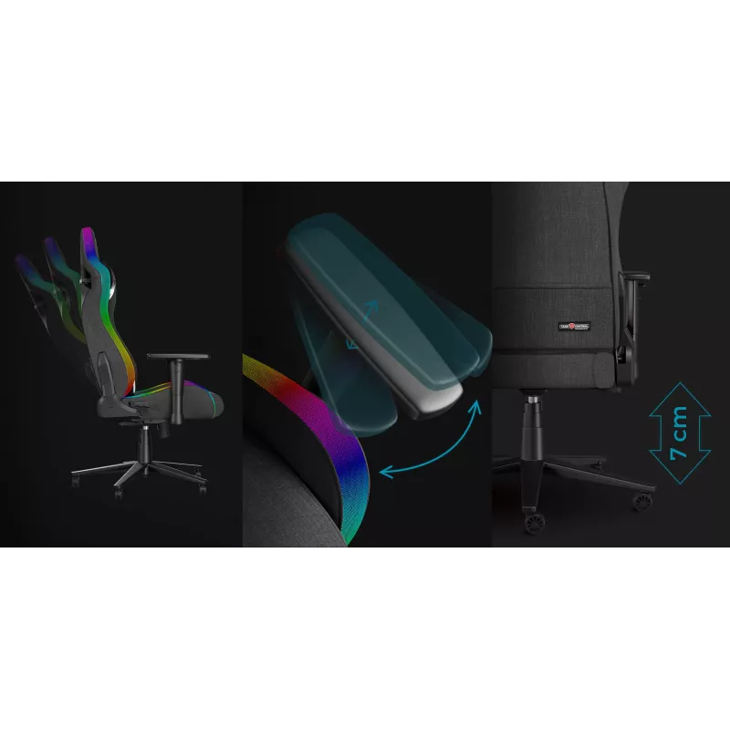 Silla gaming para PC GENESIS TRIT 660 asiento acolchado peso máx. 150 kg