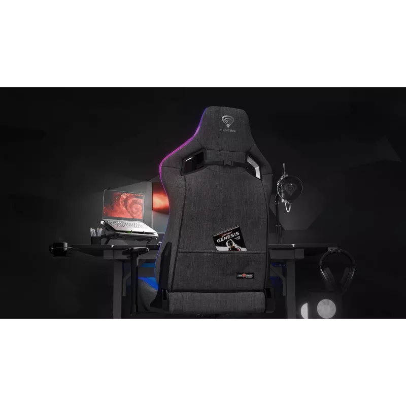 Silla gaming para PC GENESIS TRIT 660 asiento acolchado peso máx. 150 kg