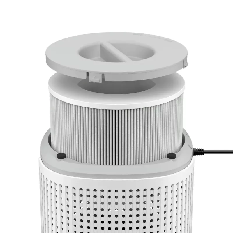 Purificador de aire Duux Smart Air Purifier Bright 2 — 22 W, para estancias de hasta 42 m²