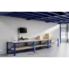 Estación de trabajo de pie para escritorio Neomounts DS90-325BL1 9 kg ajuste de altura