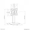 Soporte de TV Neomounts DS45-430BL12 23-43