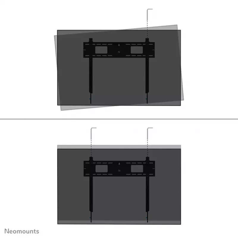 Soporte de pared para TV de alta carga Neomounts 125 kg 43-98