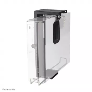Soporte para CPU Neomounts CPU-D075BLACK/LK - con cerradura - máx. 10 kg - universal