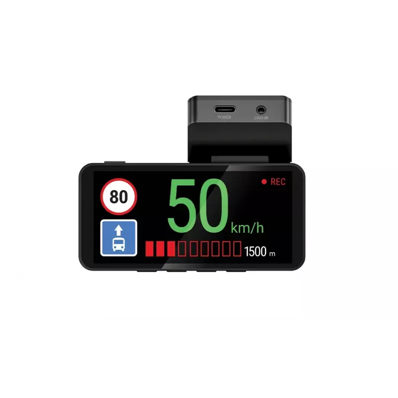 Dashcam Navitel R87 cámara para coche con pantalla IPS 412x960 y GPS, mapas preinstalados