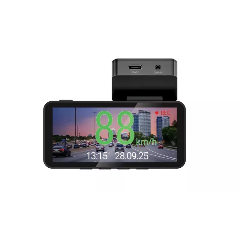 Dashcam Navitel R87 cámara para coche con pantalla IPS 412x960 y GPS, mapas preinstalados