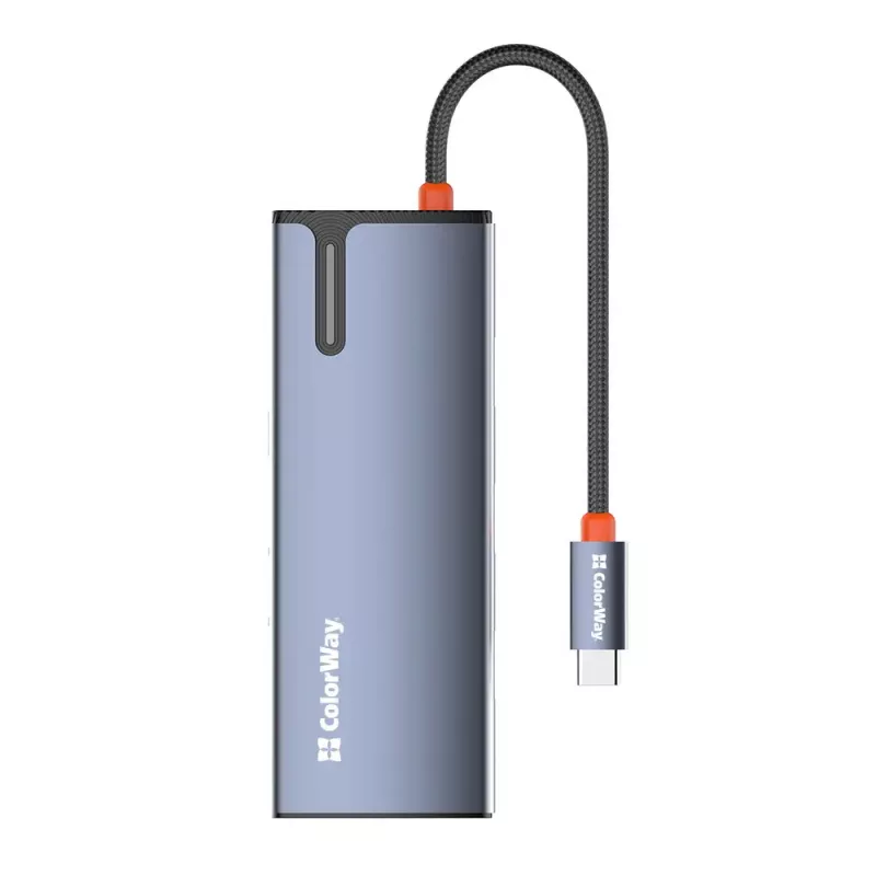 Docking station ColorWay CW-HUB01 5 en 1 USB-C con HDMI y Ethernet