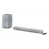 Sharp HT-SBW53121(SL) 3.1.2 Dolby Atmos/DTS:X barra de sonido con subwoofer inalámbrico, 550 W, Bluetooth, plateada