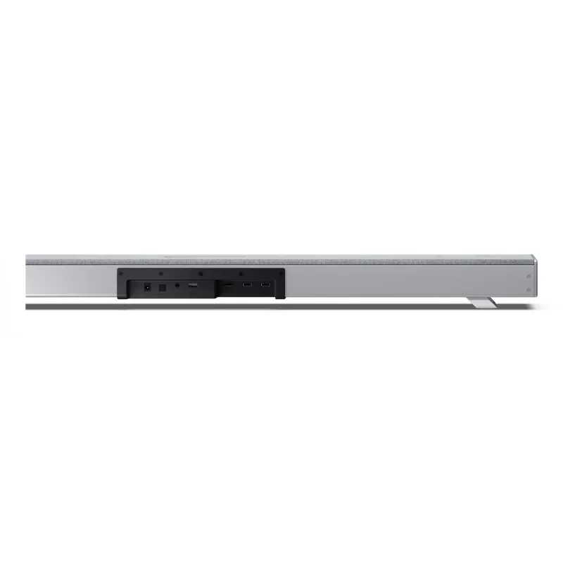 Sharp HT-SBW53121(SL) 3.1.2 Dolby Atmos/DTS:X barra de sonido con subwoofer inalámbrico, 550 W, Bluetooth, plateada