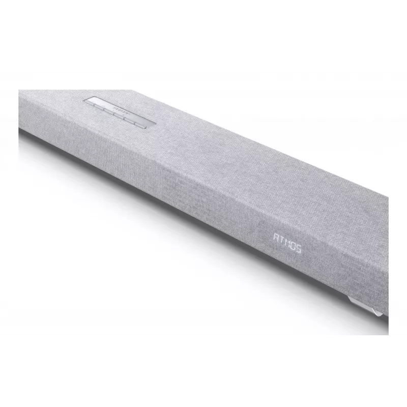 Sharp HT-SBW53121(SL) 3.1.2 Dolby Atmos/DTS:X barra de sonido con subwoofer inalámbrico, 550 W, Bluetooth, plateada