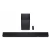 Sharp HT-SBW55121(BK) 5.1.2 Dolby Atmos/DTS:X barra de sonido con subwoofer inalámbrico, 650 W, Bluetooth, negra