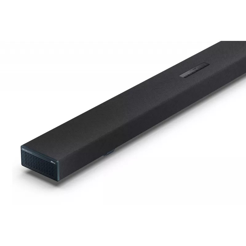 Sharp HT-SBW55121(BK) 5.1.2 Dolby Atmos/DTS:X barra de sonido con subwoofer inalámbrico, 650 W, Bluetooth, negra