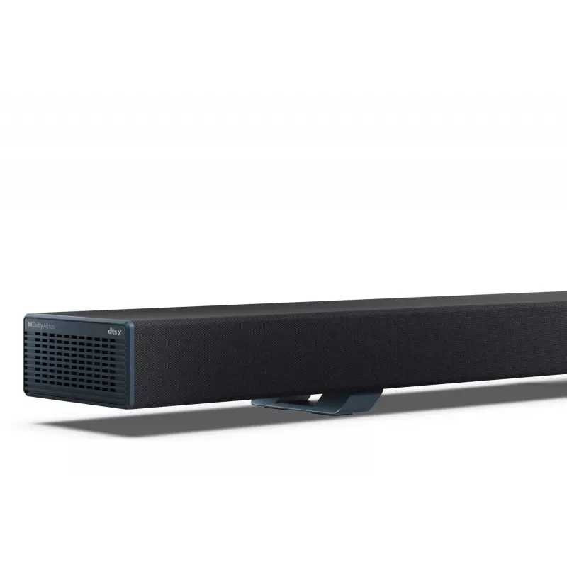 Sharp HT-SBW55121(BK) 5.1.2 Dolby Atmos/DTS:X barra de sonido con subwoofer inalámbrico, 650 W, Bluetooth, negra