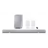 Sharp HT-SBW55121(SL) 5.1.2 Dolby Atmos/DTS:X barra de sonido con subwoofer inalámbrico, 650 W, Bluetooth, plateada