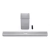 Sharp HT-SBW55121(SL) 5.1.2 Dolby Atmos/DTS:X barra de sonido con subwoofer inalámbrico, 650 W, Bluetooth, plateada