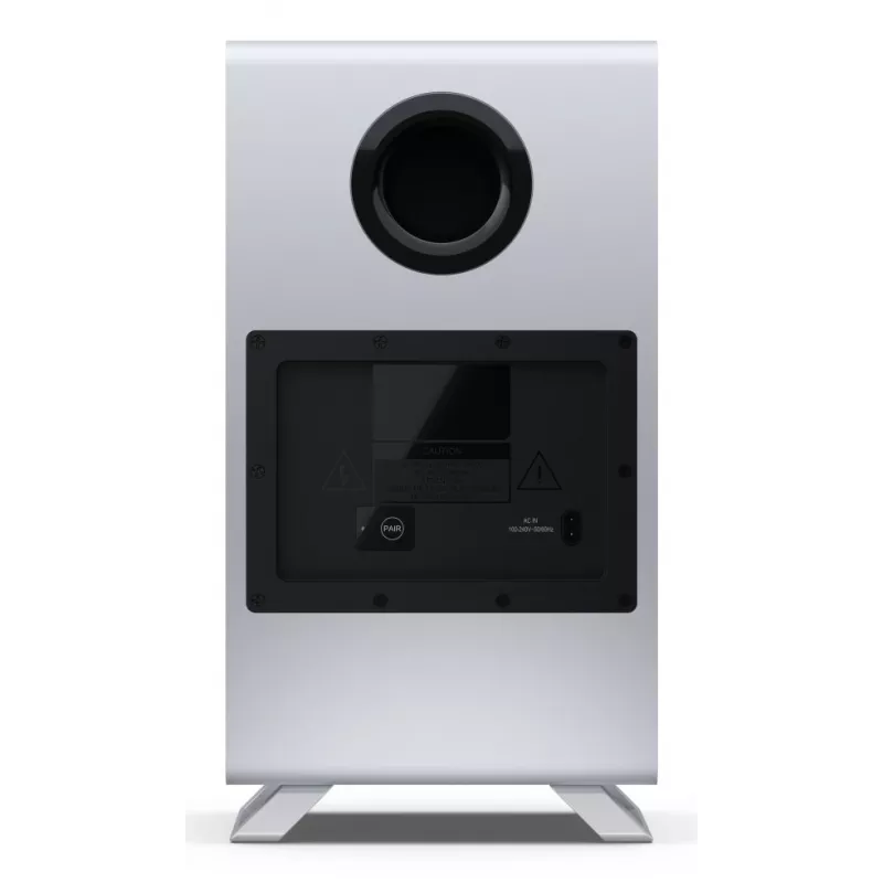 Sharp HT-SBW55121(SL) 5.1.2 Dolby Atmos/DTS:X barra de sonido con subwoofer inalámbrico, 650 W, Bluetooth, plateada