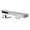 Sharp HT-SBW55121(SL) 5.1.2 Dolby Atmos/DTS:X barra de sonido con subwoofer inalámbrico, 650 W, Bluetooth, plateada