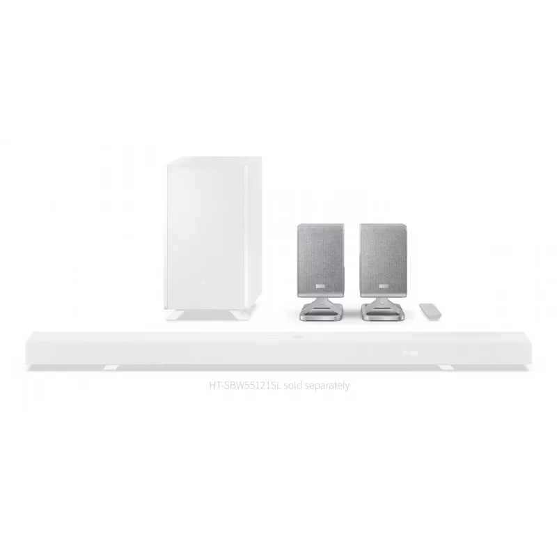 Altavoz Sharp HT-SPR52021(SL) Plata Inalámbrico 66 W