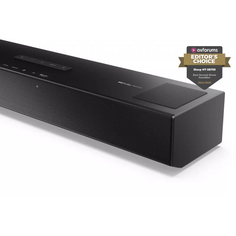 Barra de sonido Sharp HT-SB700 Altavoz Negro 2.0.2 canales 140 W