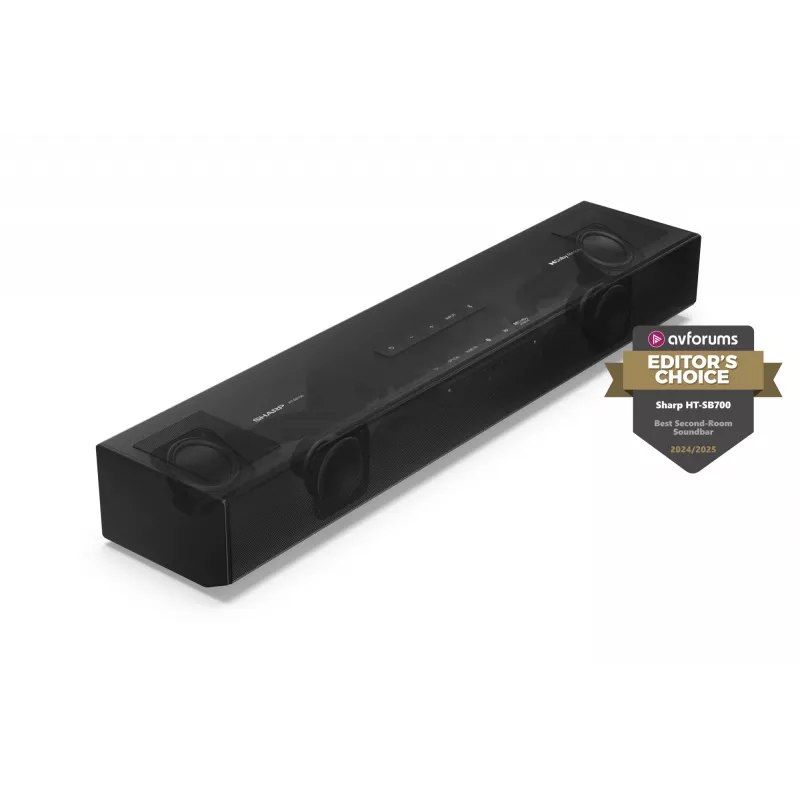 Barra de sonido Sharp HT-SB700 Altavoz Negro 2.0.2 canales 140 W