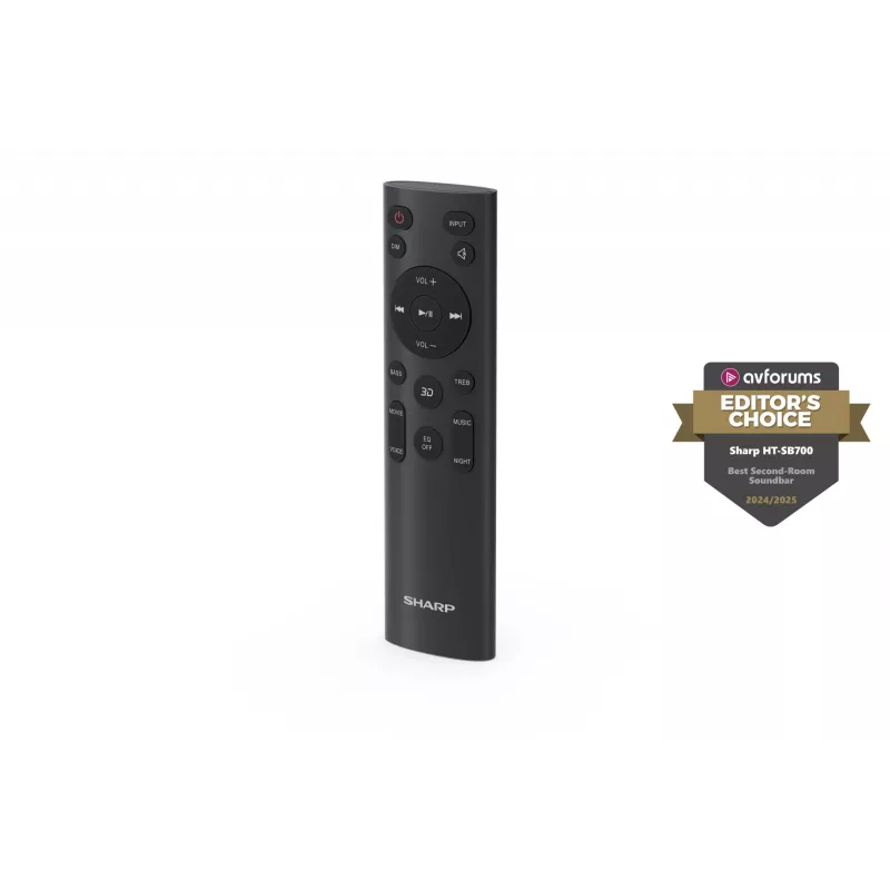 Barra de sonido Sharp HT-SB700 Altavoz Negro 2.0.2 canales 140 W