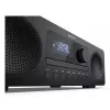 Microcadena de audio doméstico Sharp XL-B720D 30 W, altavoces de 2 vías, DAB/DAB+/FM, reproductor de discos ópticos, negro