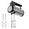 Batidora de mano Adler AD 4232 — 900 W, 5 velocidades + turbo, accesorios de acero inoxidable, negro/plata