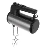 Batidora de mano Adler AD 4232 — 900 W, 5 velocidades + turbo, accesorios de acero inoxidable, negro/plata