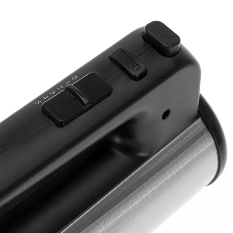 Batidora de mano Adler AD 4232 — 900 W, 5 velocidades + turbo, accesorios de acero inoxidable, negro/plata