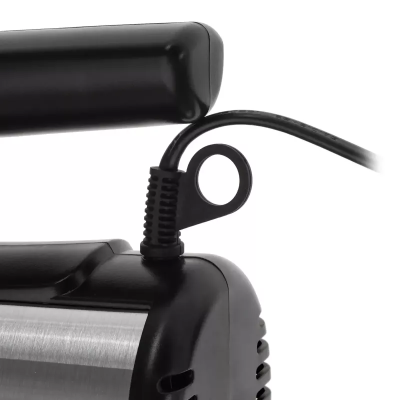 Batidora de mano Adler AD 4232 — 900 W, 5 velocidades + turbo, accesorios de acero inoxidable, negro/plata