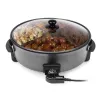 Sartén eléctrica Tristar PZ-9145 XXL - 40 cm, 1500 W, negra