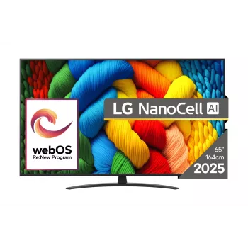 TV LG NanoCell AI 65NANO81A3A 165,1 cm (65