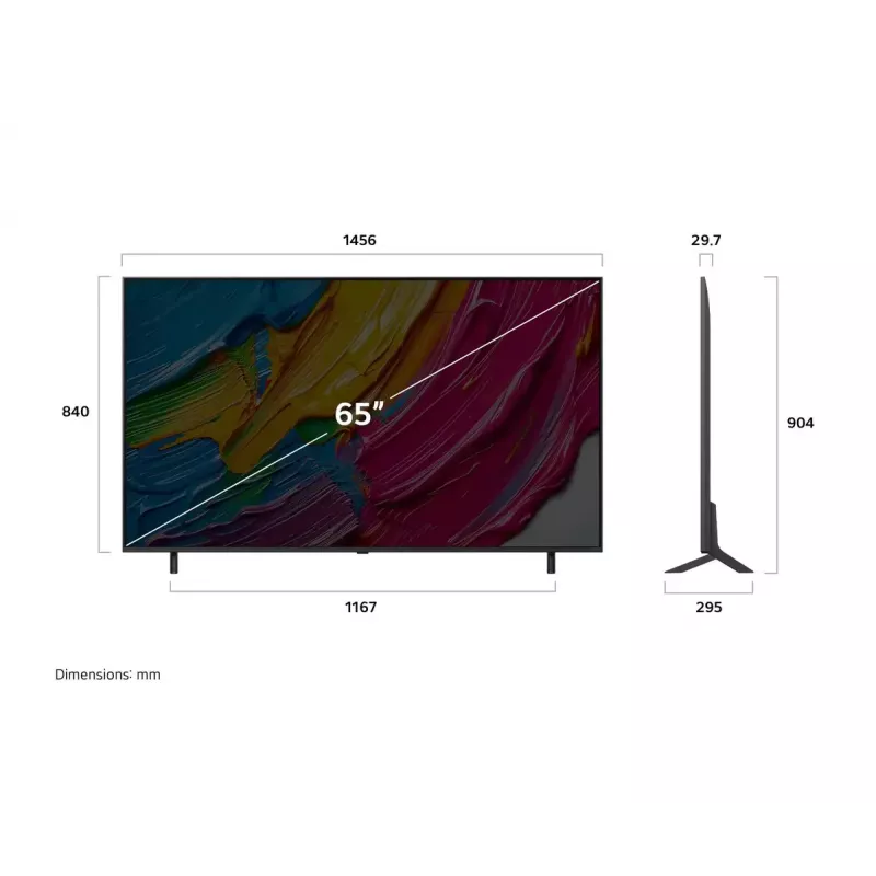 TV LG QNED 65QNED80A3A 165,1 cm (65