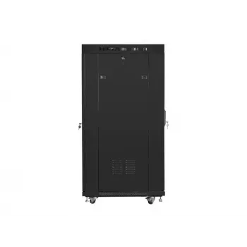 Rack independiente Lanberg FF01-8027-12BL 27U Negro 1200 kg de capacidad de carga