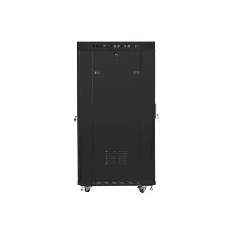 Rack independiente Lanberg FF01-8027-12BL 27U Negro 1200 kg de capacidad de carga