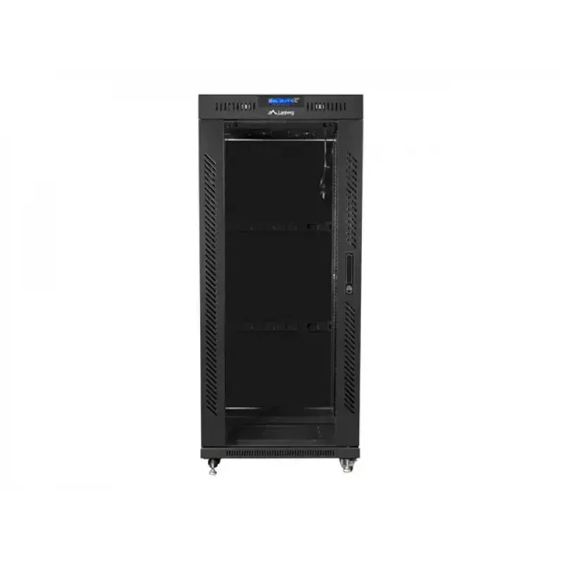 Rack independiente Lanberg FF01-8027-12BL 27U Negro 1200 kg de capacidad de carga