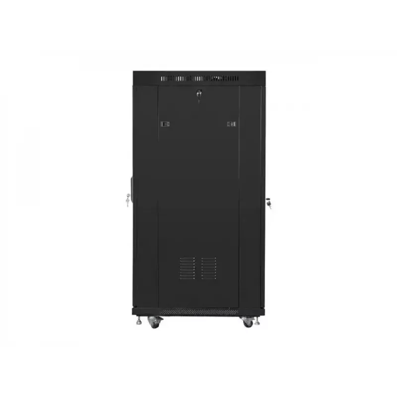 Rack independiente Lanberg FF01-8027-12BL 27U Negro 1200 kg de capacidad de carga