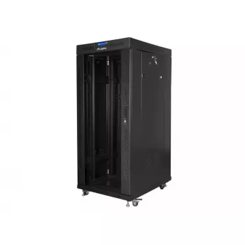 Rack independiente Lanberg FF01-8027-12BL 27U Negro 1200 kg de capacidad de carga
