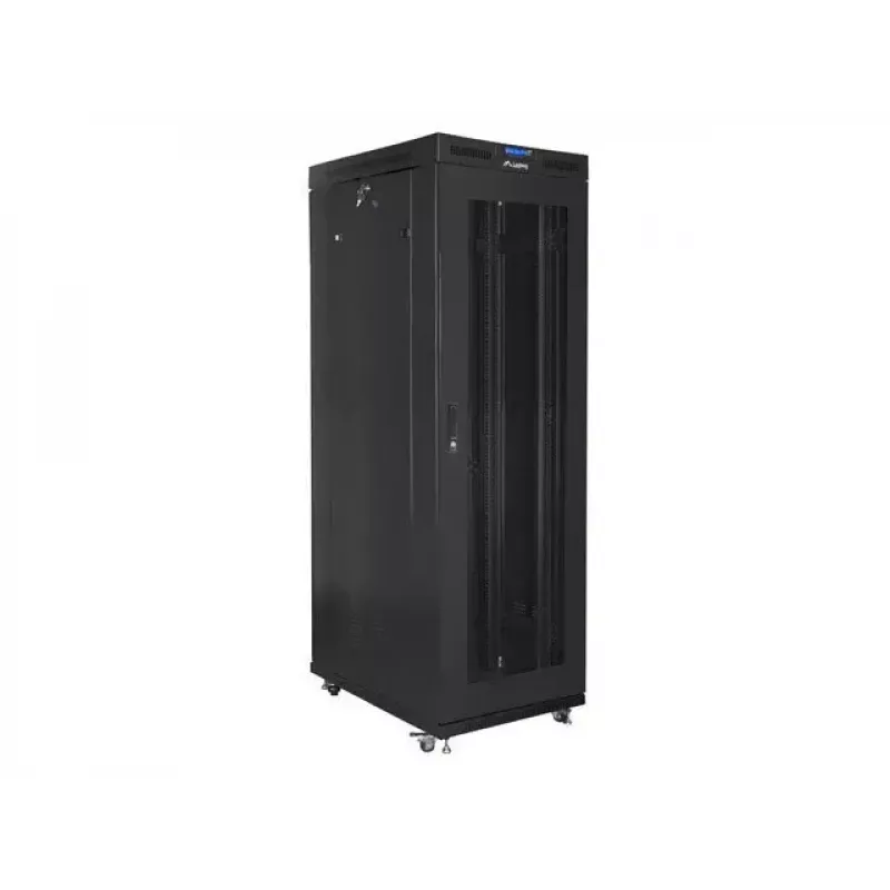 Rack independiente Lanberg FF01-8027-23BL 27U 1200 kg negro