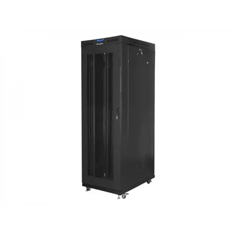 Rack independiente Lanberg FF01-8027-23BL 27U 1200 kg negro
