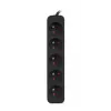 Regleta de alimentación Lanberg PS0-05E-0100-IEC-BK