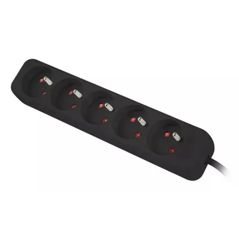 Regleta de alimentación Lanberg PS0-05E-0100-IEC-BK