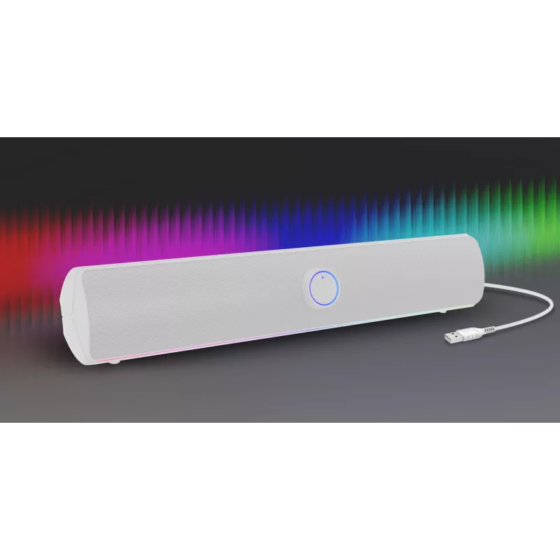 Barra de sonido GENESIS NCS-2305 blanca 2.0 canales 10 W