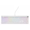 Teclado mecánico GENESIS THOR 404, tamaño completo USB, QWERTY inglés, retroiluminación RGB, blanco