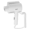 Secador de pelo de pared Adler AD 2285 — 2000 W, 3 niveles de temperatura, nivel frío, blanco