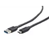 Cable GEMBIRD USB 3.0 AM a Type-C (AM/CM) 10cm