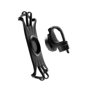 Soporte para teléfono FIXED FIXBI2-BK Negro — soporte fijo para bicicleta o moto
