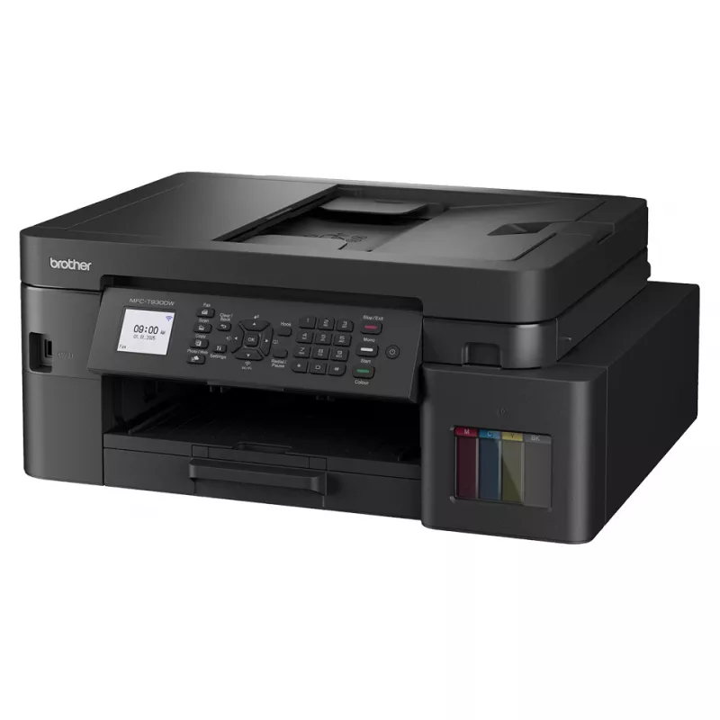 Impresora multifunción de inyección de tinta Brother MFC-T930DW — impresión en color, A4, dúplex, Wi‑Fi, Ethernet, 30 ppm (B/N), 26 ppm (color)