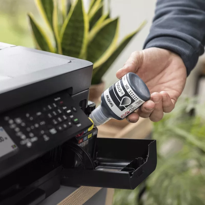 Impresora multifunción de inyección de tinta Brother MFC-T930DW — impresión en color, A4, dúplex, Wi‑Fi, Ethernet, 30 ppm (B/N), 26 ppm (color)