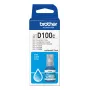 Botella de tinta Brother BTD100C Cian Original 48.8 ml para impresoras Brother, 91 g