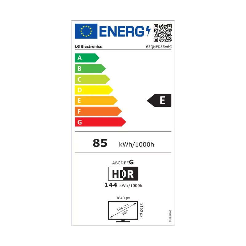 LG QNED AI 65QNED85A3C TV 165,1 cm (65